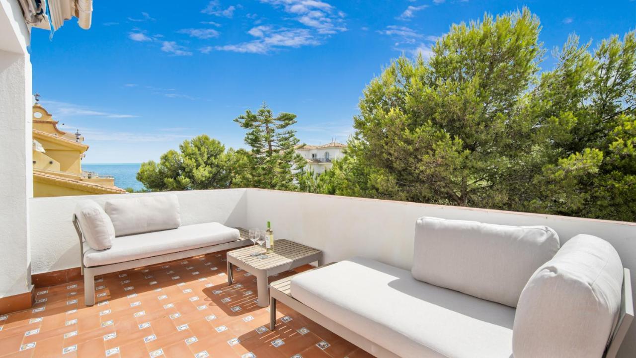 Appartamento Ático con vistas en Andalucía del Mar Marbella Esterno foto
